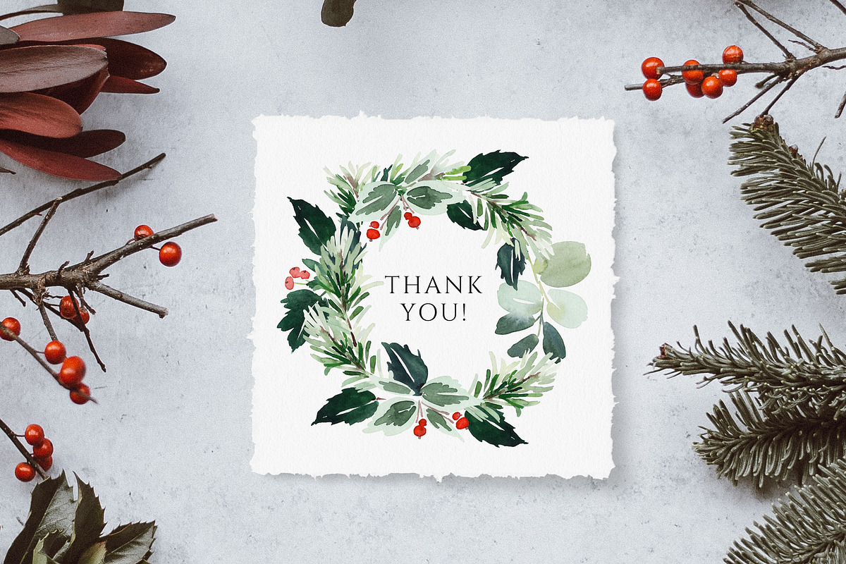 Christmas set of cards and patterns, a Card Template by Karma (Photo 5 of 5)