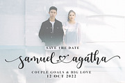 Bastian Melany, a Script Font by Natural Ink Studio (Thumbnail 5 of 8)