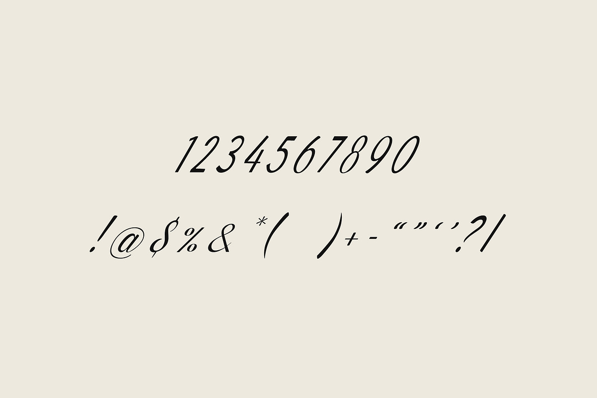 Bangeline Pahronia Calligraphy Font, a Handwritten Font by UICreative (Photo 5 of 12)