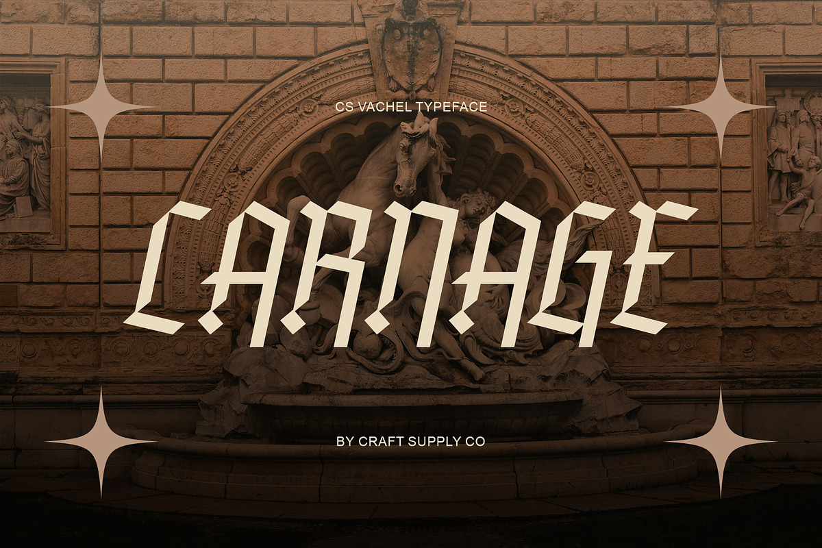 CS Vachel – Gothic Font, a Blackletter Font by Craft Supply Co. (Photo 5 of 8)