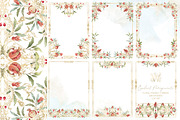 Watercolor Pomegranate collection, a Decorative Illustration by WonderWonder (Thumbnail 2 of 12)