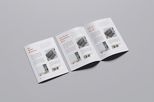 Bifold A4 Mockup