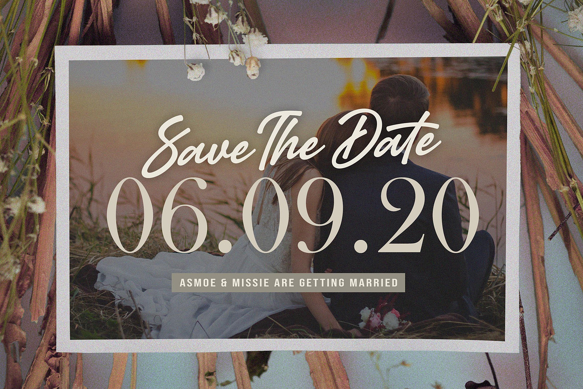 SALE! Amertha - Bold Signature Font preview 2