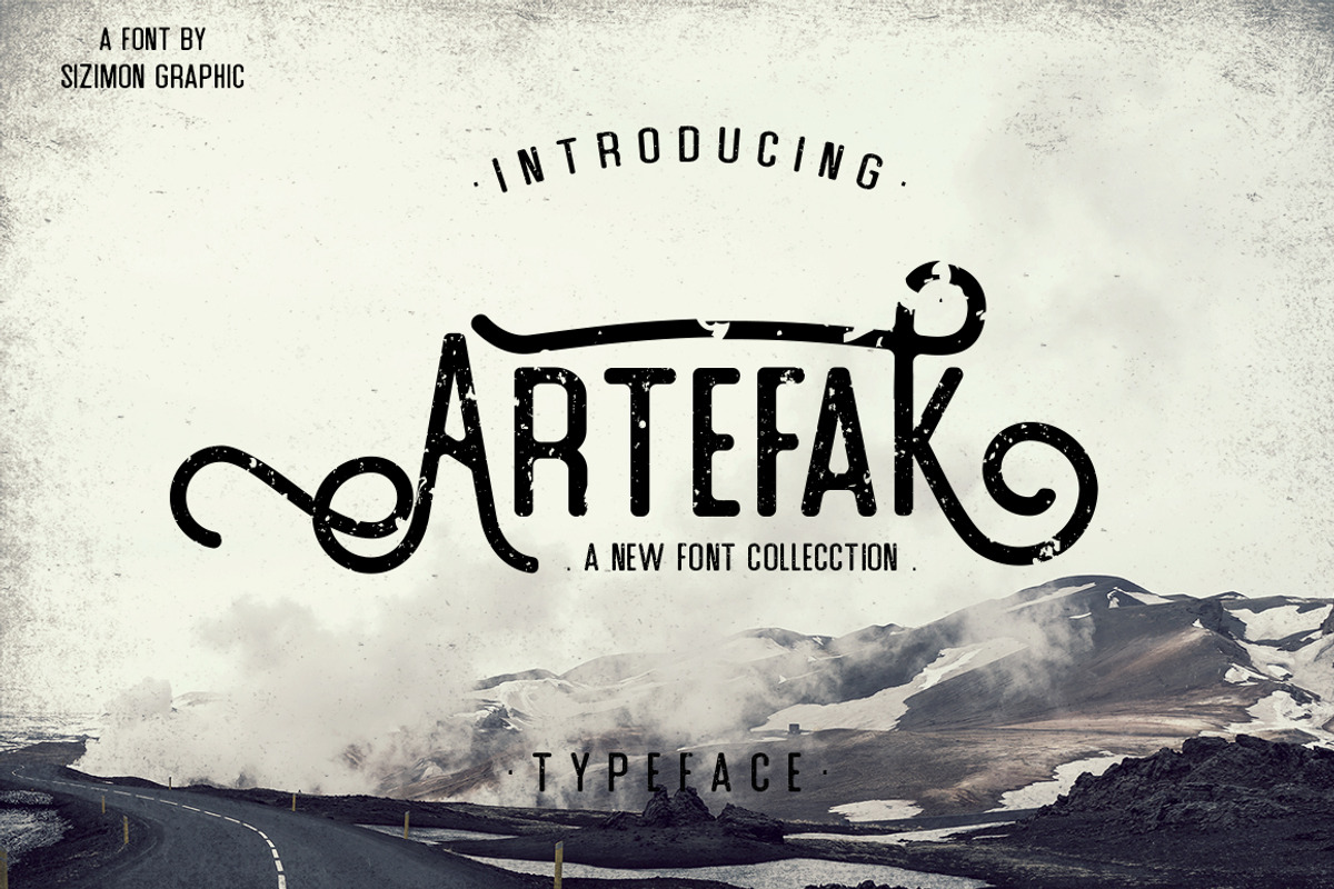 Artefak Typeface
