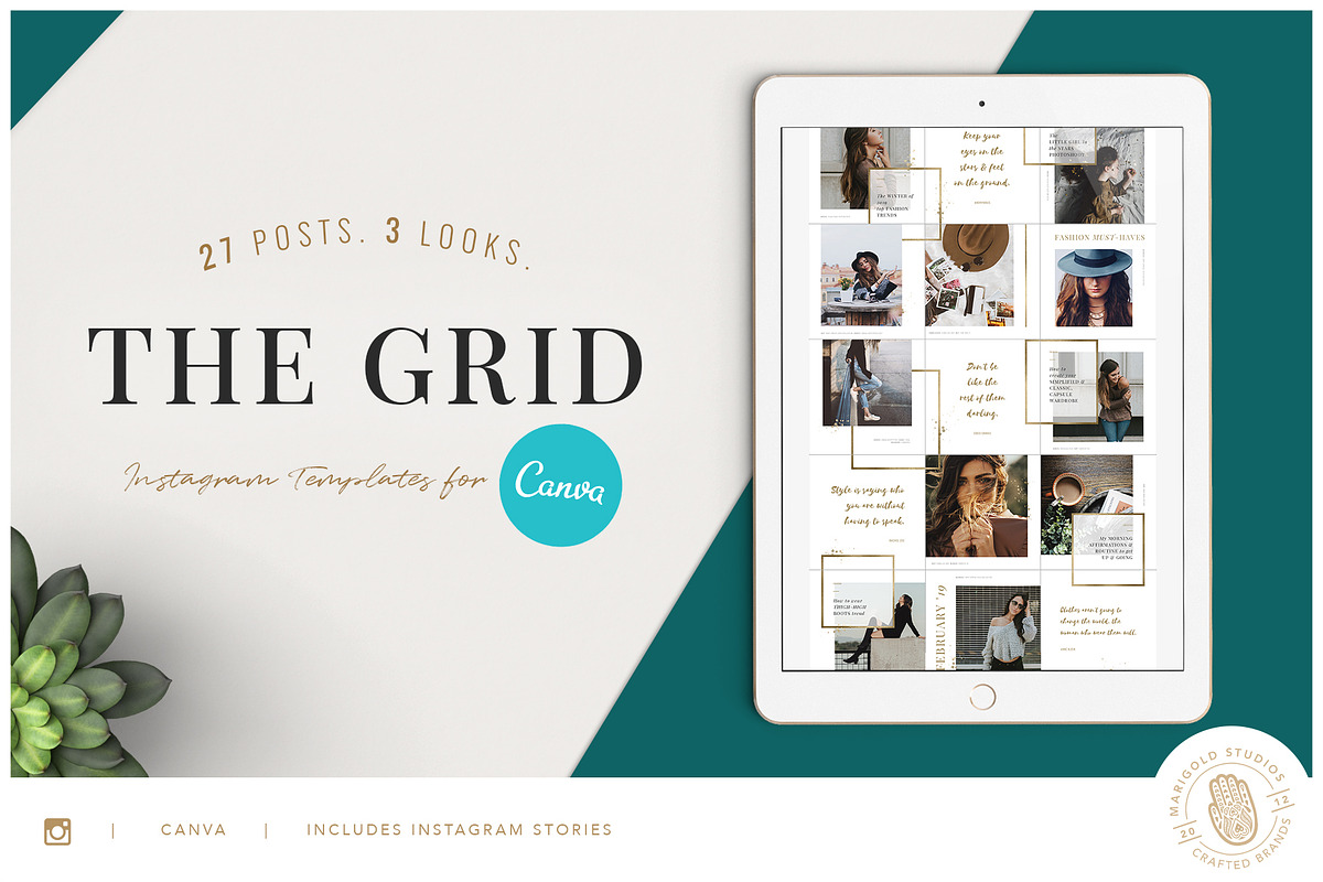 MARIGOLD | Instagram Canva Bundle, a Social Media Template by Marigold Studios (Photo 44 of 48)