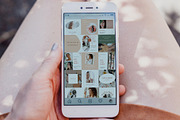 Beauty Instagram Canva templates, a Social Media Template by helgascandinavus (Thumbnail 4 of 4)