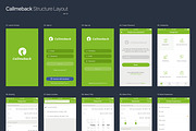 Callmeback Job Search, an UI Kit Template by hoangpts (Thumbnail 3 of 3)