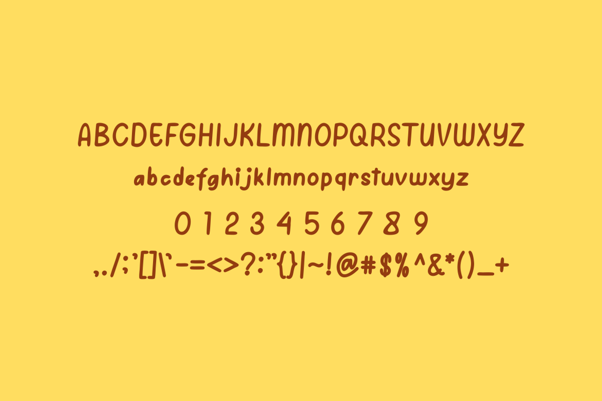 Dharrochy - Font, a Handwritten Font by artchiles_design (Photo 4 of 5)