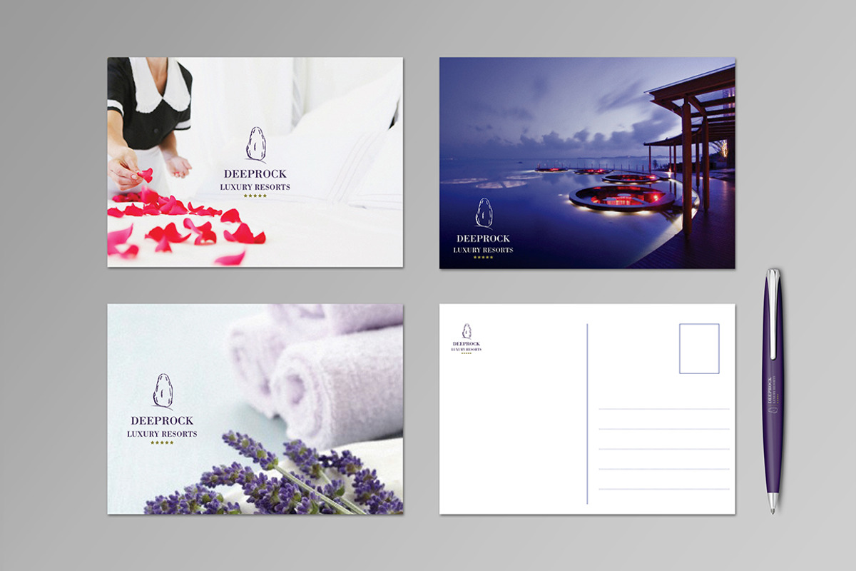 Deeprock Stationery Set & Invoice, a Stationery Template by Andre28 (Photo 4 of 5)