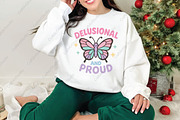 Delusional and Proud Butterfly PNG, an Illustration by CraftArtStudio (Thumbnail 4 of 4)