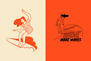Surf & Sport Vector Illustrations, an Object Graphic by venimo (Thumbnail 8 of 15)