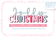 Jolly Christmas Font, a Script Font by Coco Bloom (Thumbnail 1 of 19)