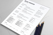 Resume/CV, a Resume Template by deviserpark (Thumbnail 1 of 5)