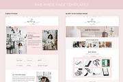 Rosemary Pink Kadence Theme, a WordPress Template by Sky and Stars (Thumbnail 2 of 5)