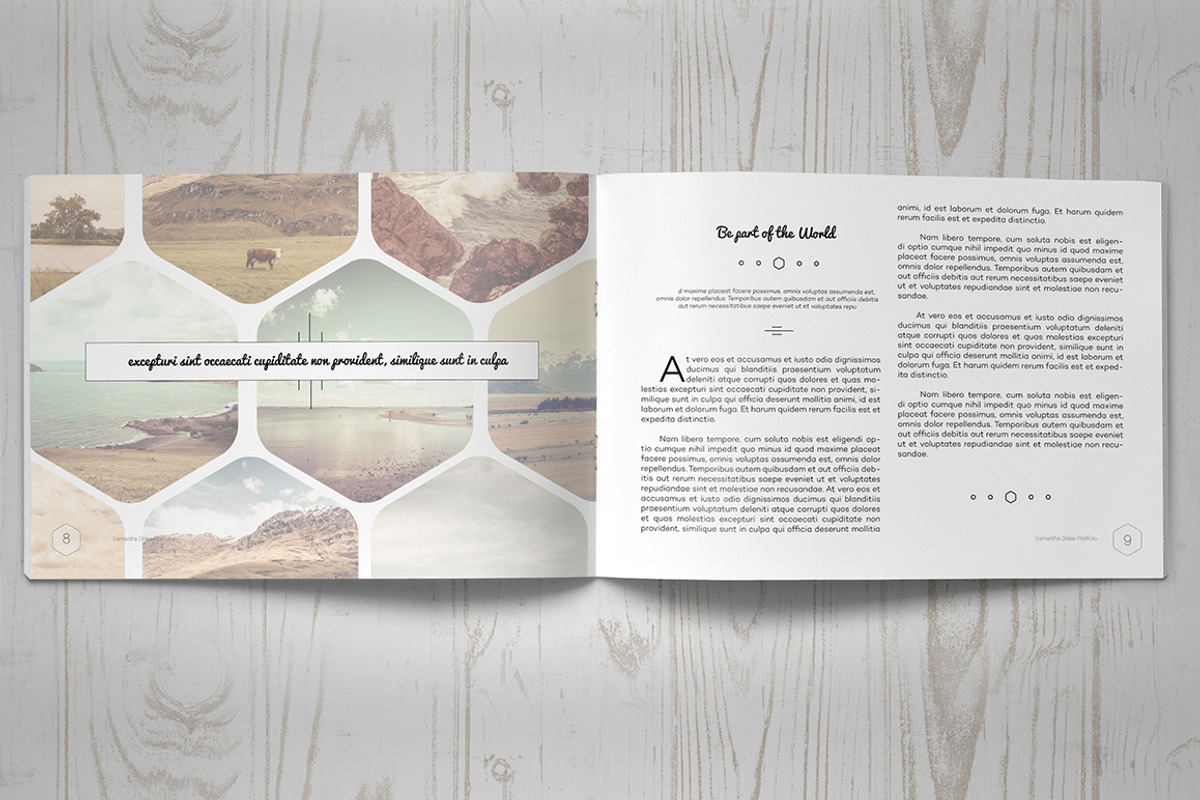 Multipurpose Clean Brochure, a Brochure Template by Kahuna Design (Photo 1 of 4)