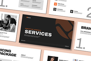 Creative Agency Presentation, a Presentation Template by Mighty-Slide