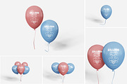 Balloon Mockup, a Product Mockup by Indah (Thumbnail 1 of 6)