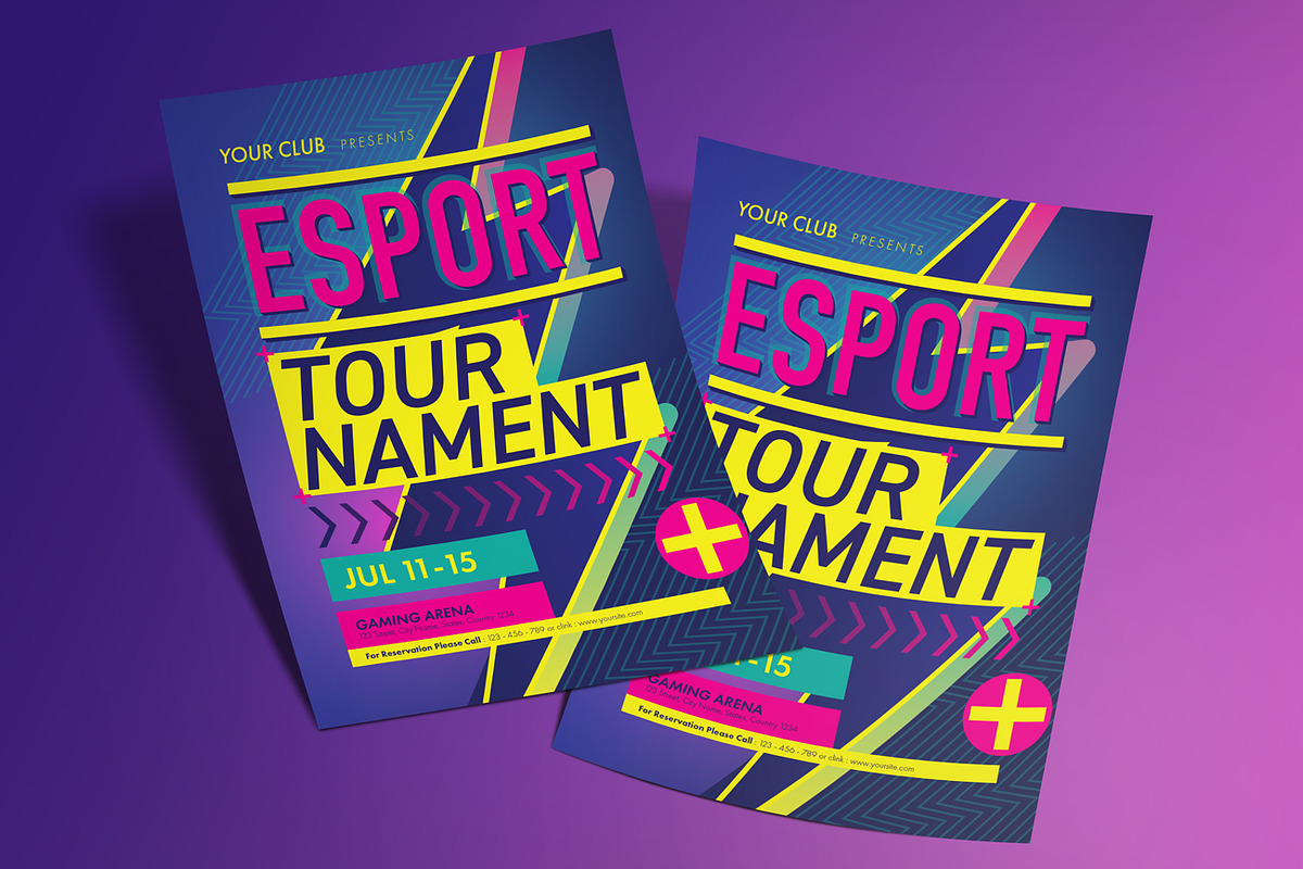 Esport Tournament Flyer, a Flyer Template by Aarley Kaiven (Photo 2 of 2)