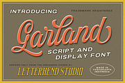 Garland - Script & Display Font Duo, a Script Font by Letterhend Studio (Thumbnail 1 of 11)