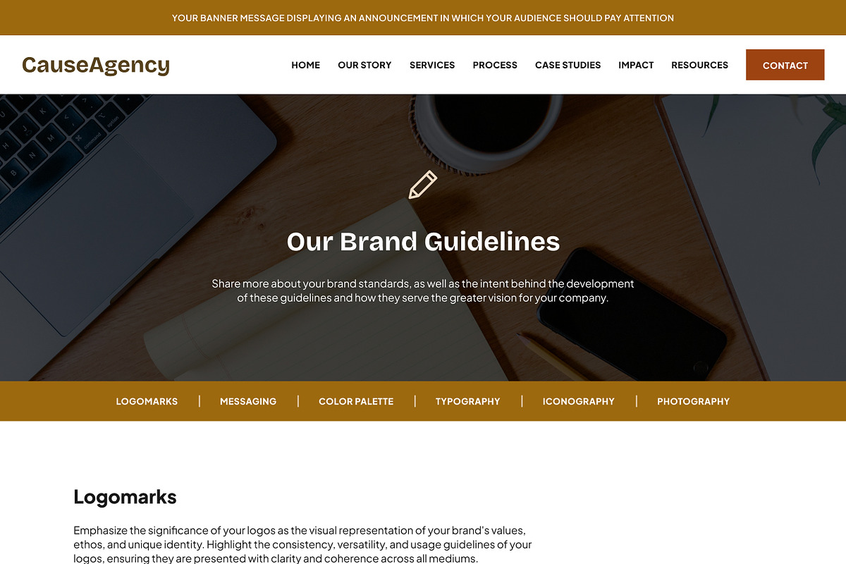 Social Enterprise Showit Template, a WordPress Template by Studio Humankind (Photo 17 of 20)