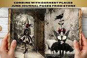 PECULIAR GOTHIC PEOPLE CLIPART, a Person Illustration by Daring Digies (Thumbnail 10 of 10)