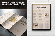 Elegant Food Menu 3 Dark Version, a Brochure Template by Luuqas Design (Thumbnail 3 of 6)