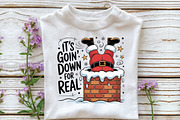 Funny Santa Christmas Sublimation, an Illustration by Libby Wishes (Thumbnail 3 of 5)