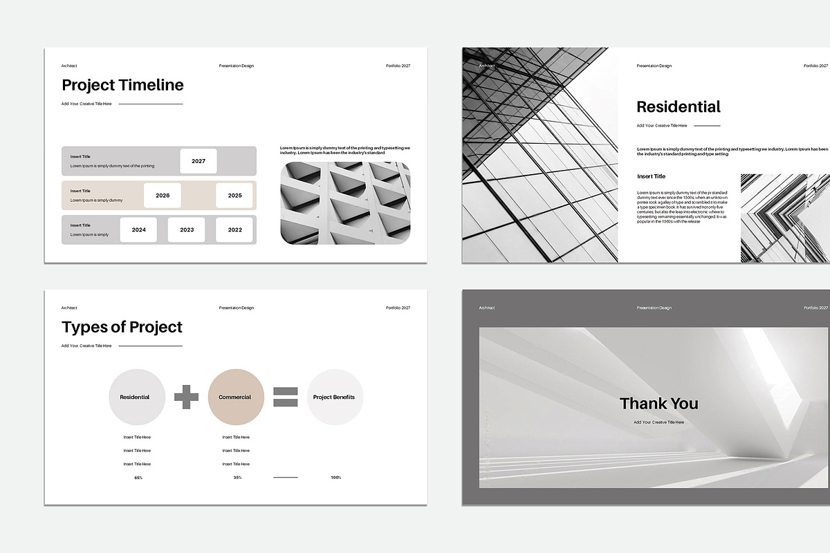 Minimal Architecture Presentation, a Presentation Template by Blackcloud_Creations (Photo 6 of 6)