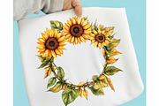 Whimsy Folk Art Botanic Frame Clipar, an Illustration by designcity5 (Thumbnail 3 of 5)
