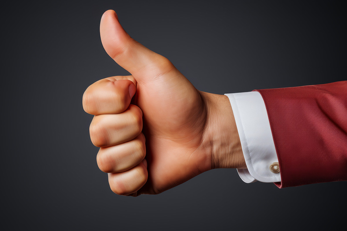 Thumb Up Finger. 38 images, a Person Illustration by Handmadefont (Photo 3 of 10)