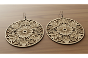 Decorative Earring SVG Pack, a Graphic by hafijul (Thumbnail 3 of 11)