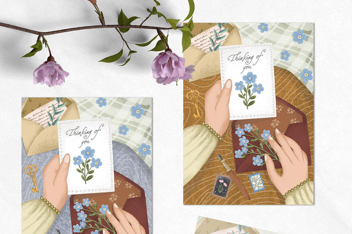 Write more love letters illustration, an Object Illustration by Yelloo Fish (Photo 9 of 15)