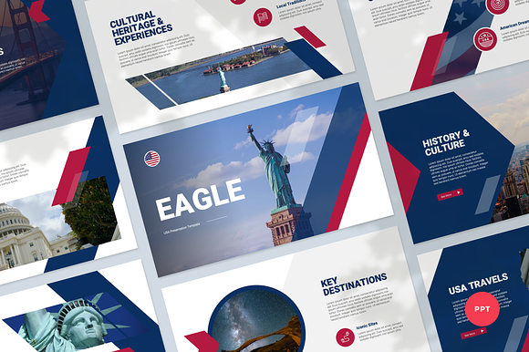 USA Presentation PowerPoint Template preview 5