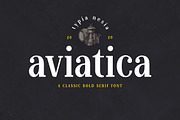 Aviatica Classic Serif, a Serif Font by Typia Nesia (Thumbnail 1 of 9)