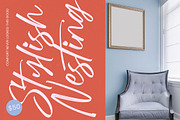 Suthel Matik - Bold Brush Font, a Script Font by stylishtype.co (Thumbnail 19 of 20)
