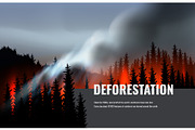 Vector Ecological Disasters Set, an Animal Illustration by Zonda (Thumbnail 4 of 12)