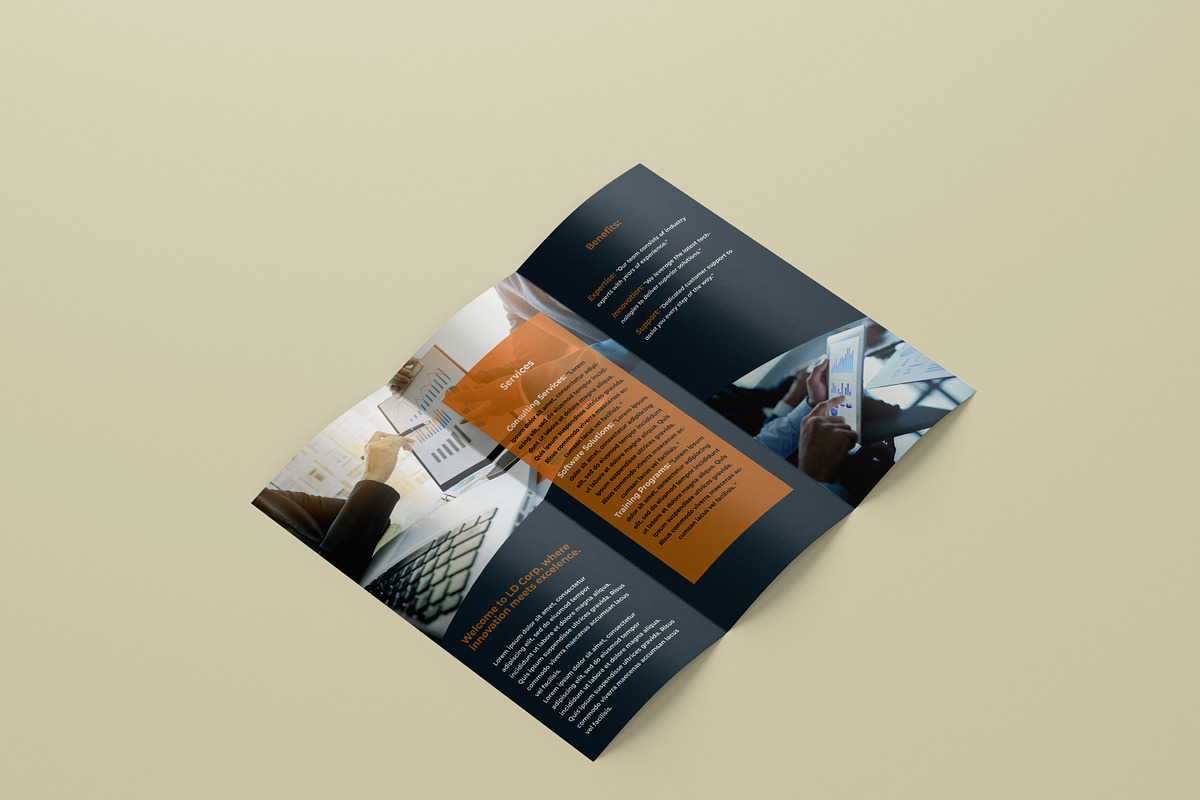 Trifold brochure template, a Brochure Template by TnT_Shop (Photo 3 of 3)