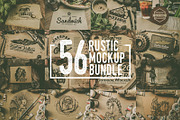 Rustic Mockup Bundle, a Print Template by TSV Creative (Thumbnail 1 of 9)