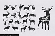 Wild Rustic Fonts and Illustrations, a Script Font by FabledHut (Thumbnail 5 of 8)