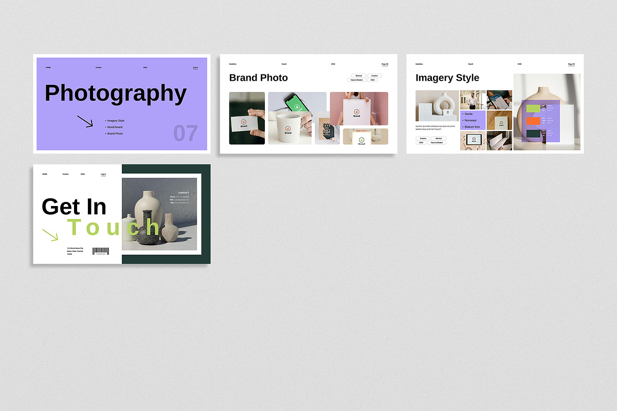 CANVA | Modern Brand Guidelines, a Presentation Template by TemplateFolio-Shop (Photo 7 of 7)