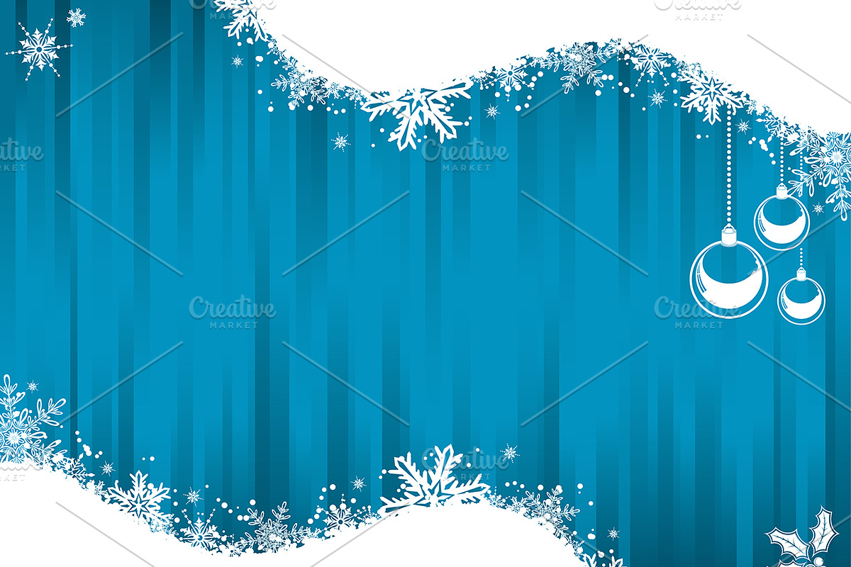 Christmas and New Year Backgrounds, a Decorative Illustration by TAlex (Photo 3 of 6)