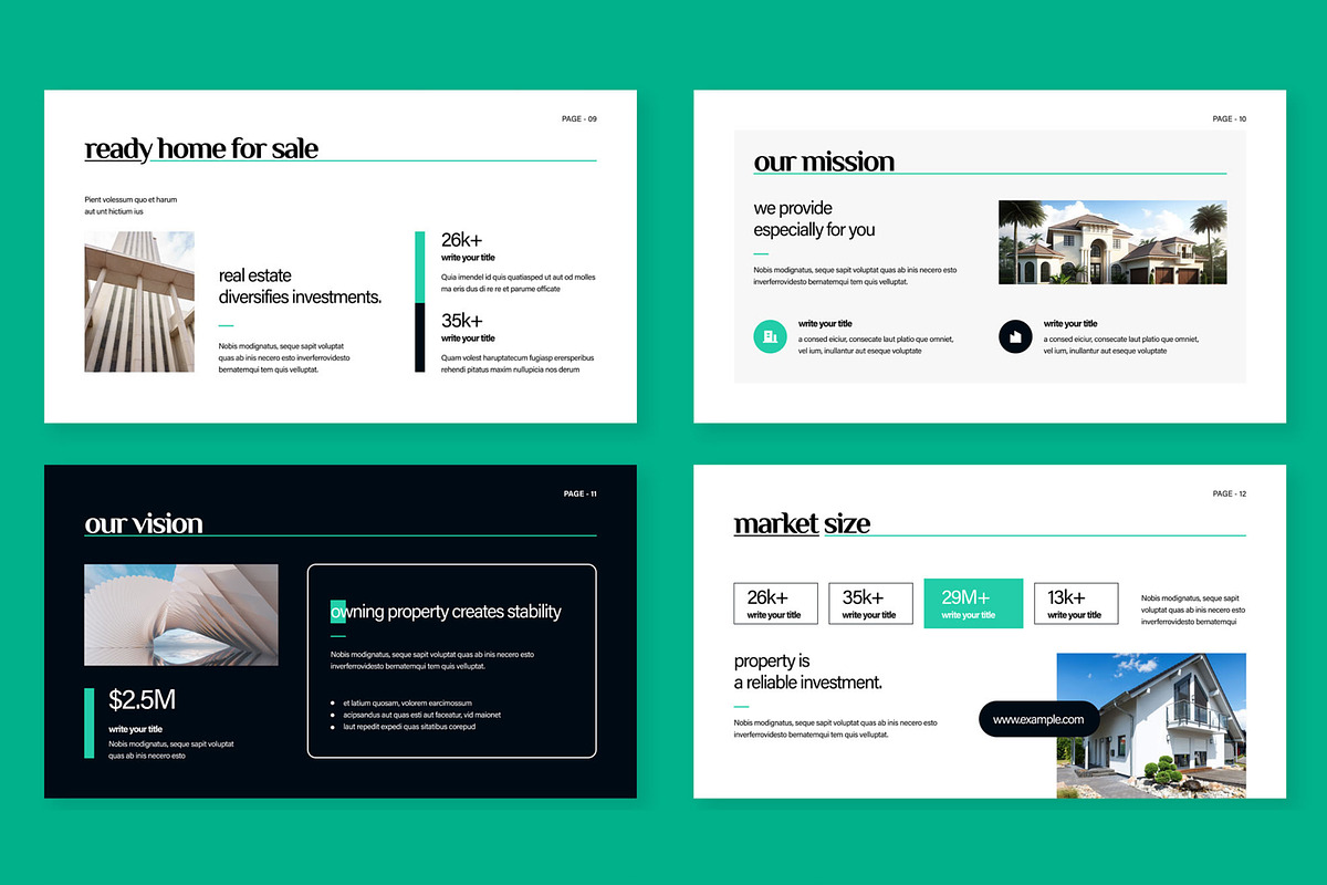 Real Estate Presentation Design, a Presentation Template by ContestDesign (Photo 4 of 6)