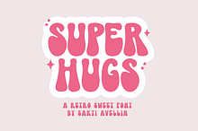 Super Hugs - Retro Sweet Font