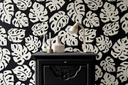 White Monstera Leaves, a Pattern Graphic by MalyskaStudio (Thumbnail 19 of 19)