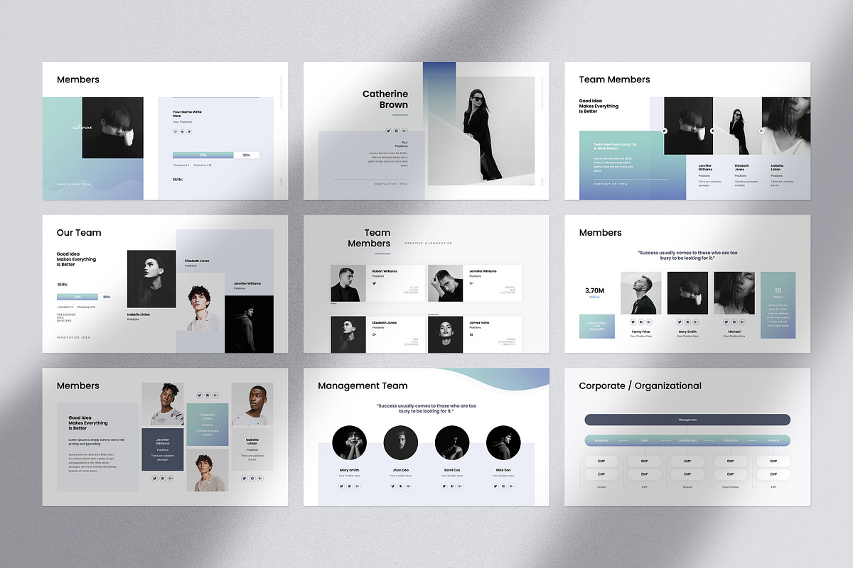 Business Plan Presentation, a Presentation Template by GoldenPixelStudio (Photo 12 of 29)
