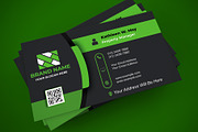 Dark Real Estate Card, a Business Card Template by Mohammad Sarfaraz (Thumbnail 2 of 7)