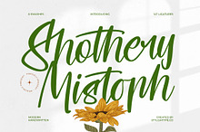 Shothery Mistoph Modern Handwritten