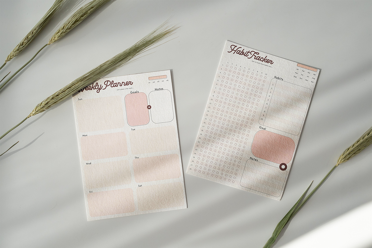 Printable | Personal Planner Bundle, a Stationery Template by shop4pixel (Photo 2 of 7)