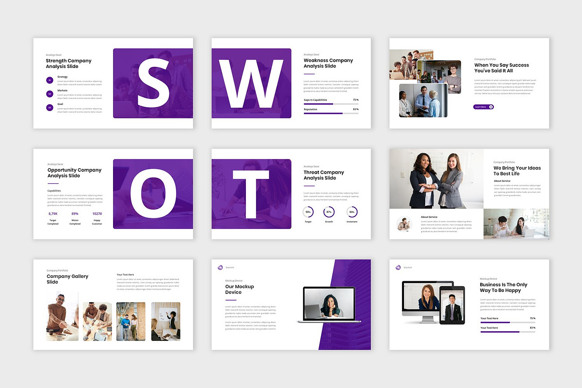 Start Up - Business Google Slides, a Presentation Template by BumbleGraph Studio (Photo 4 of 5)