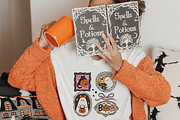 Cozy Halloween Frames PNG Clipart, a Seasonal Illustration by LemonDesign (Thumbnail 5 of 6)